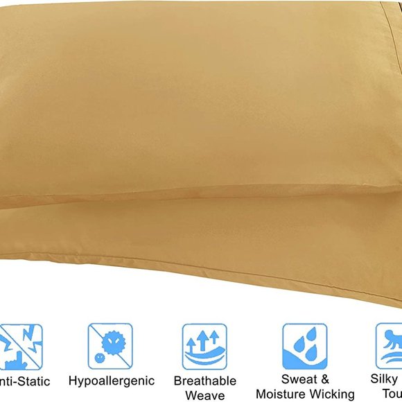 New 1500 Thread Count Wrinkle & Fade Resistant Egyptian Quality 4-Piece - Picture 2 of 8